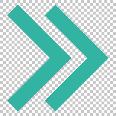 Üst karakter doğru vektör simgesi