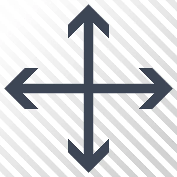 Expand Arrows Vector Icon — Stock Vector