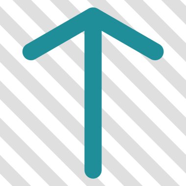 Yukarı Oklu Vektör Simgesi