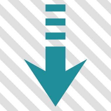 Aşağıya vektör simgesi gönder