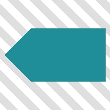 Yön sol vektör simgesi