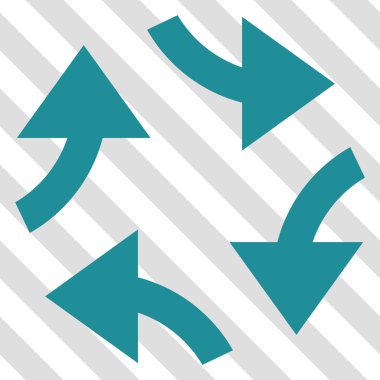 Oklar vektör simge girdap