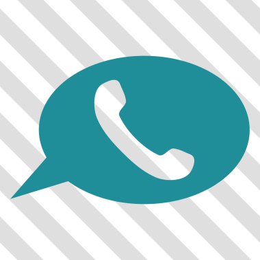 Telefon İleti Vektörü Simgesi