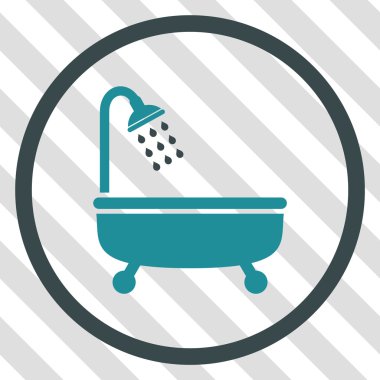 Duş Banyo vektör simgesi