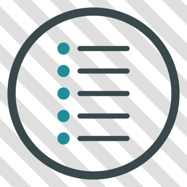 Öğeleri vektör simgesi