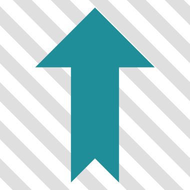 Yukarı Oklu Vektör Simgesi