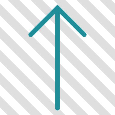 Yukarı Oklu Vektör Simgesi