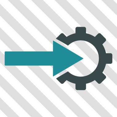 COG Tümleştirme vektör simgesi