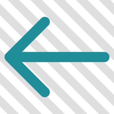 Ok sol vektör simgesi