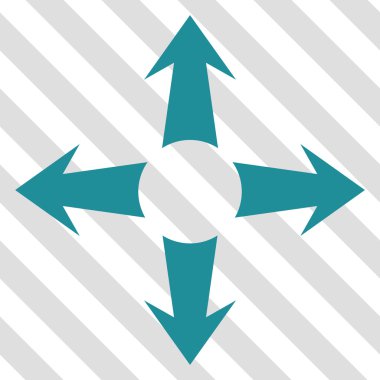 Oklar vektör simgesini genişletin