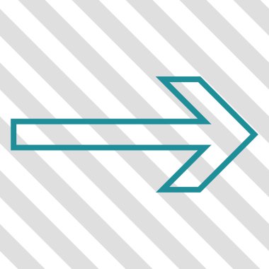 ok sağ vektör simgesi