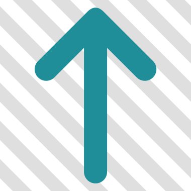 Yukarı Oklu Vektör Simgesi