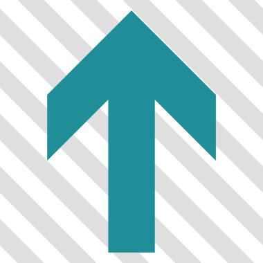 Yukarı Oklu Vektör Simgesi