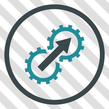 Dişli Tümleştirme vektör simgesi