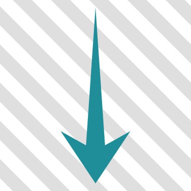 ok aşağı vektör simgesi