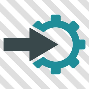 COG Tümleştirme vektör simgesi