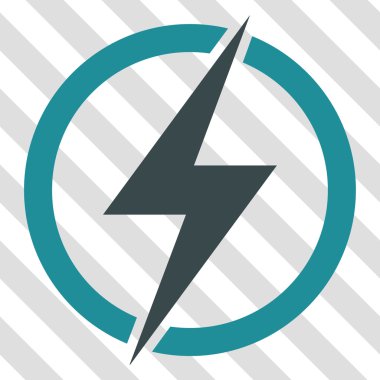 Elektrik vektör simgesi
