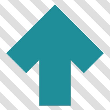 Yukarı Oklu Vektör Simgesi