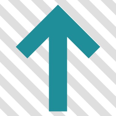 Yukarı Oklu Vektör Simgesi