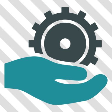 Geliştirme hizmeti vektör simgesi