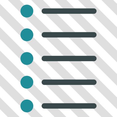 Öğeleri vektör simgesi