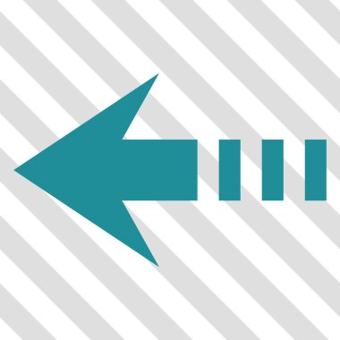 Sol vektör simge göndermek