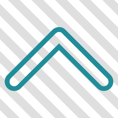 Vektör simge yukarı ok ucu