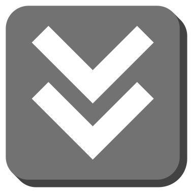 Yuvarlatılmış Kare vektör simgesi kaydır