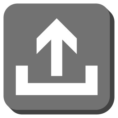 Yuvarlatılmış Kare vektör simge yüklemek