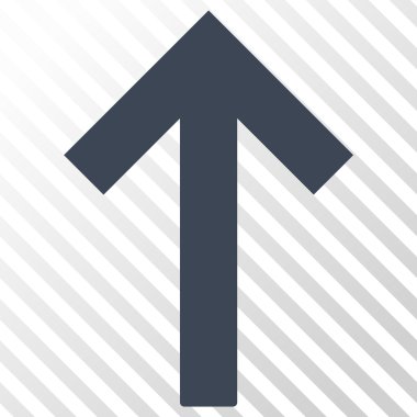 yukarı ok vektör simgesi