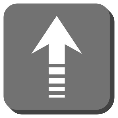 Yuvarlatılmış Kare vektör simge gönder