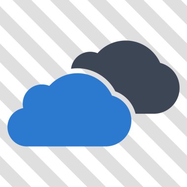 Bulutlar vektör simgesi