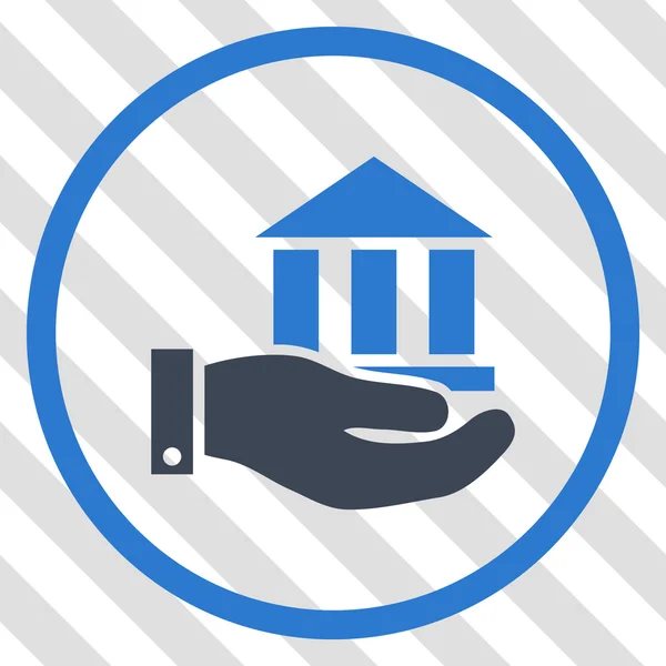 Векторная икона обслуживания банков — стоковый вектор
