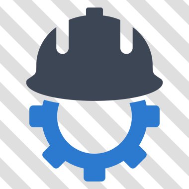 Geliştirme kask vektör simgesi