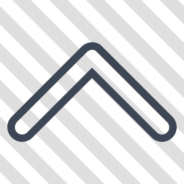 Vektör simge yukarı ok ucu