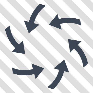 Oklar vektör simge girdap