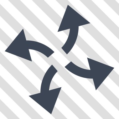 Santrifüj okları vektör simgesi