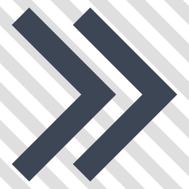 Üst karakter doğru vektör simgesi