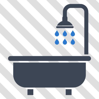 Duş Banyo vektör simgesi