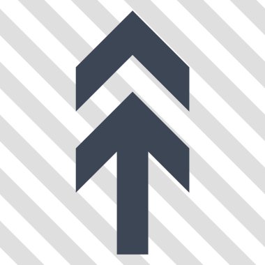 Yukarı Oklu Vektör Simgesi