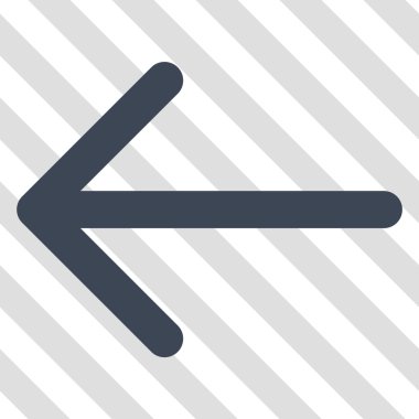 Ok sol vektör simgesi