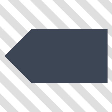 Yön sol vektör simgesi