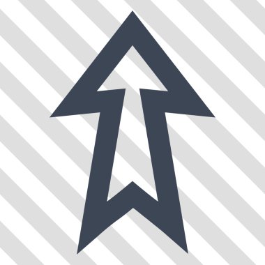 Yukarı Oklu Vektör Simgesi