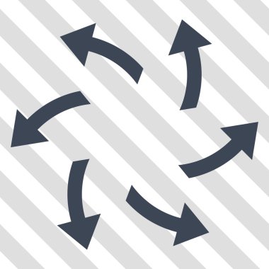 Santrifüj okları vektör simgesi