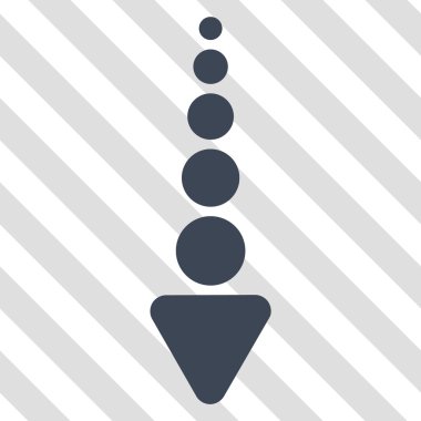 ok aşağı vektör simgesi