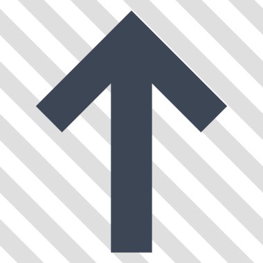 Yukarı Oklu Vektör Simgesi