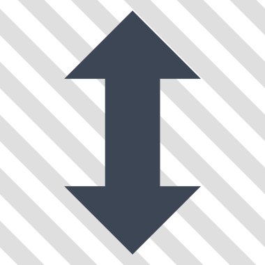 Dikey Exchange okları vektör simgesi