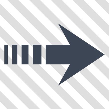 Doğru vektör simge göndermek