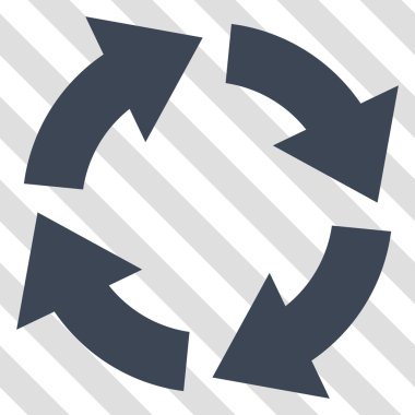 Dolaşım vektör simgesi