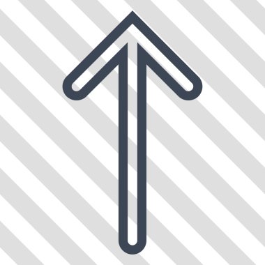 Yukarı Oklu Vektör Simgesi